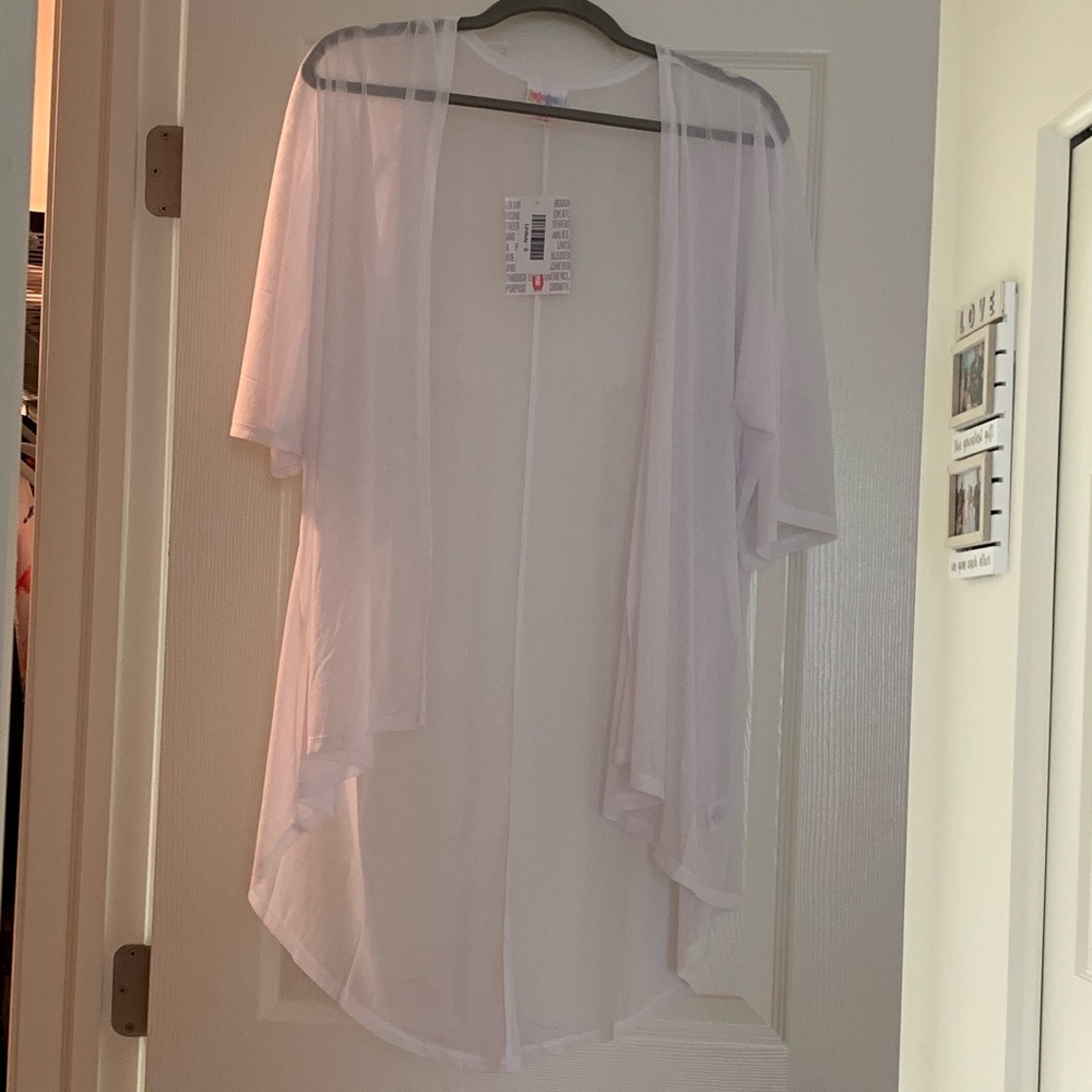 NWT - LuLaRoe Lindsay Chiffon Cardigan / Kimono